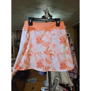 Adidas Floral Print‎ Skort Athleisure Activewear Skirt Shorts Sport Golf Tennis